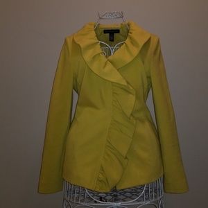 Ruffle Trim Blazer by I.N.C.